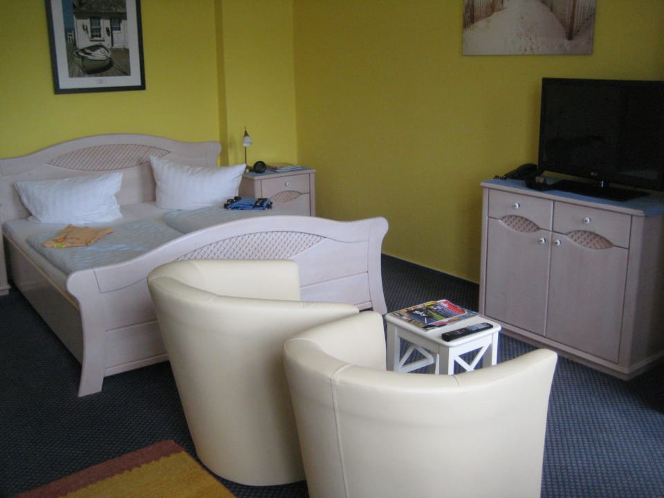 Das geräumige Doppelzimmer Hotel Villa Seeschlößchen