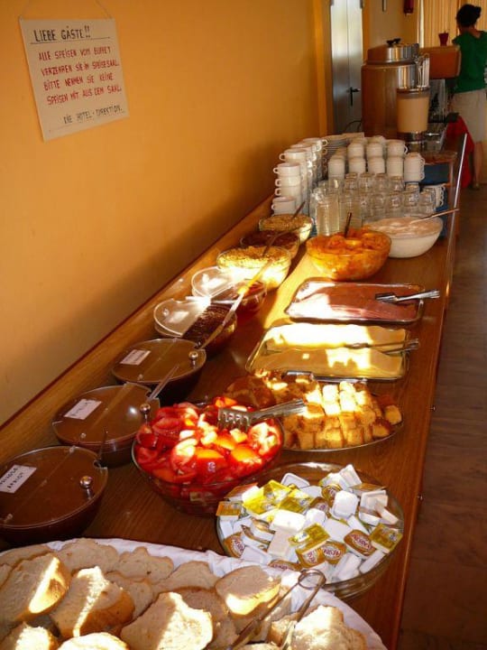 Frühstück Hotel Kathrin Beach
