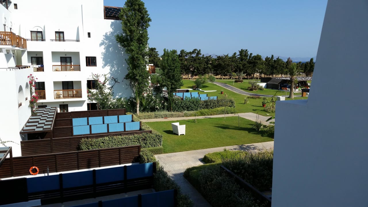 Blick vom Zimmer TUI BLUE Oceanis Beach and Spa Resort