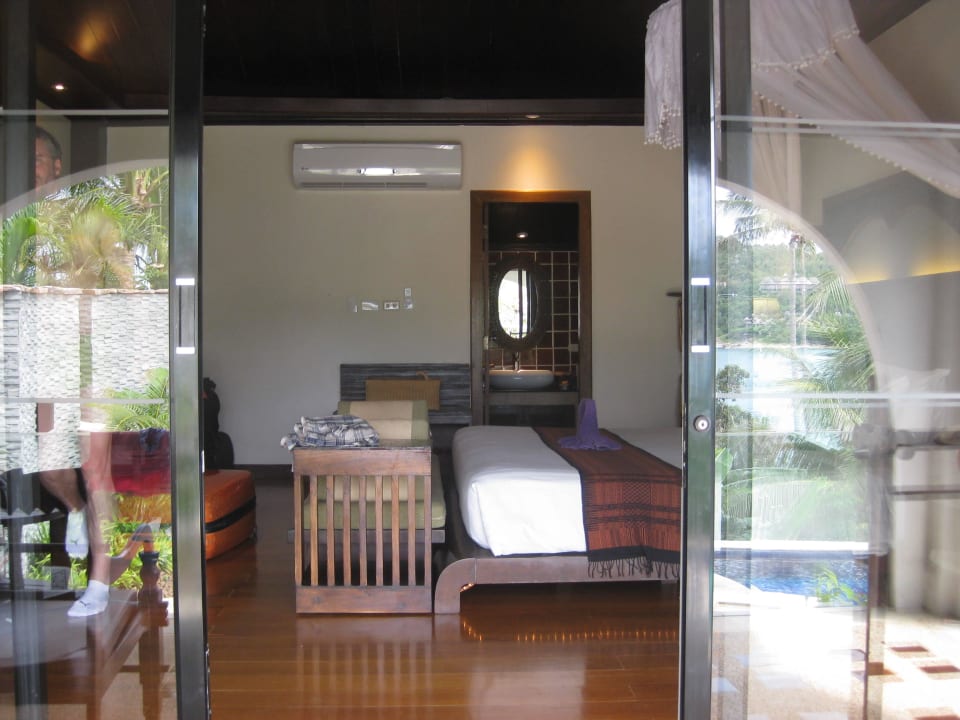 Eingang ins Zimmer Panviman Resort Koh Phangan