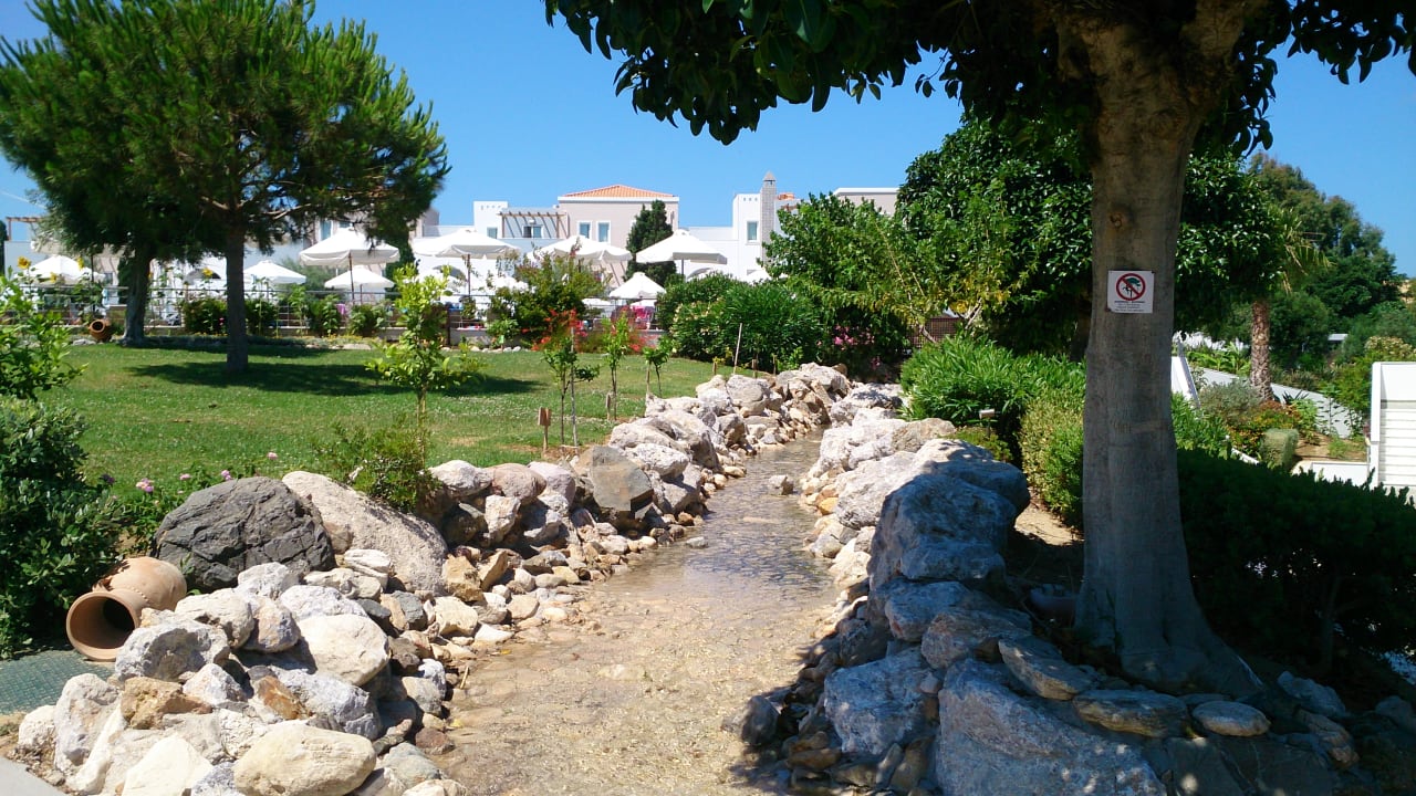 Gartenanlage Atlantica Marmari Palace