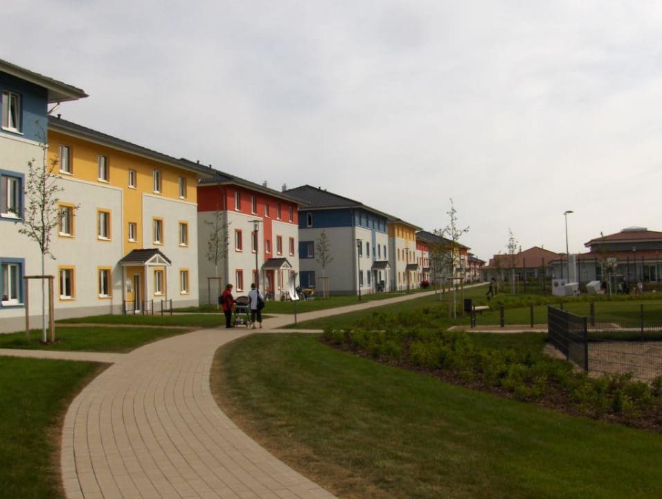 Ansicht der Häuser BEECH Resort Boltenhagen