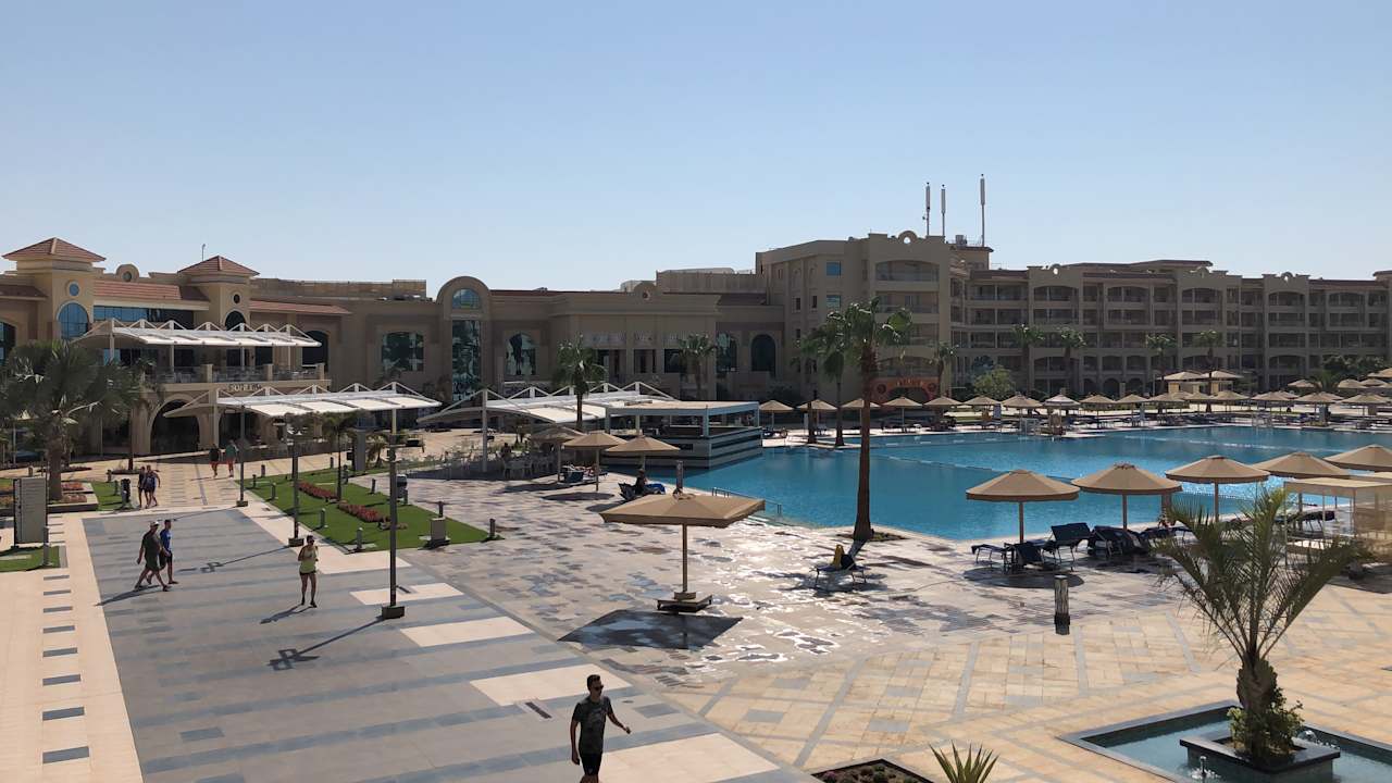 Ausblick Pickalbatros White Beach Resort - Hurghada