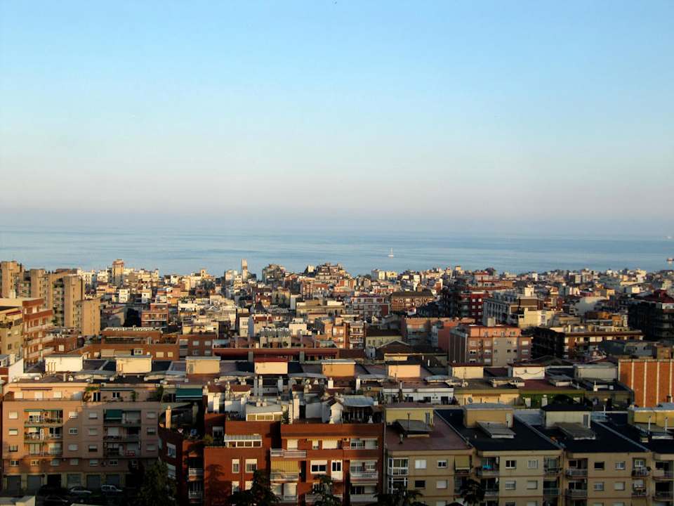 Blick aus dem Zimmer  Hotel Badalona Tower