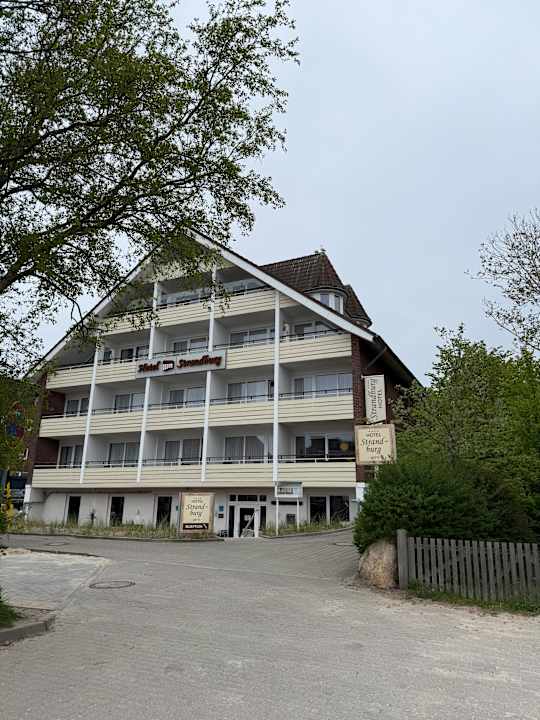 Außenansicht Hotel Strandburg