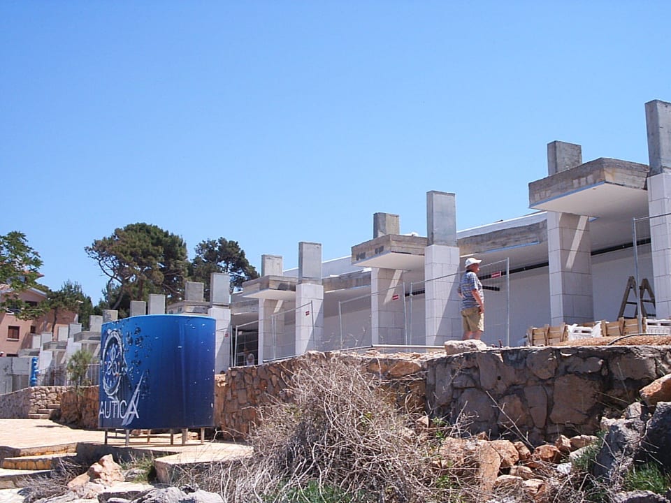 Lärm und Schmutz am Strand Vitalhotel Punta