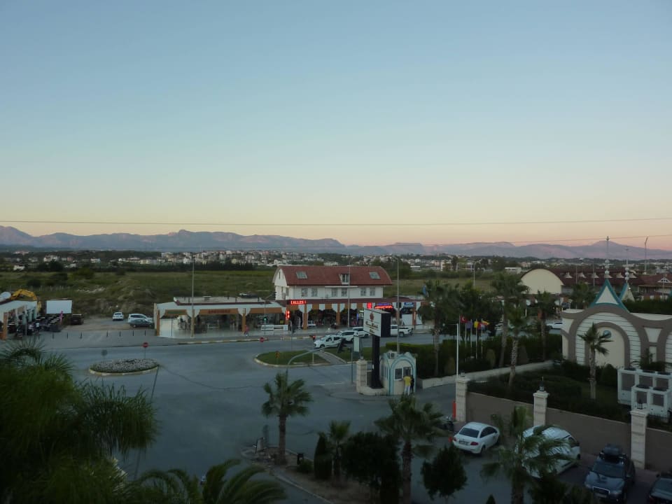 Blick vom Balkon Well Palace Side