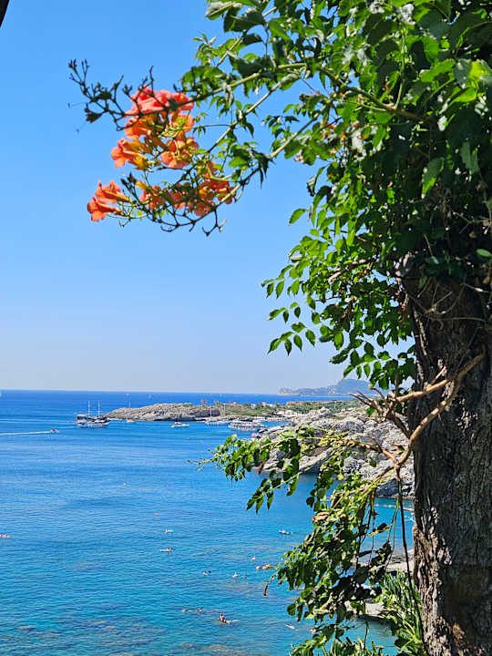 Ausblick Hotel Kalithea Horizon Royal