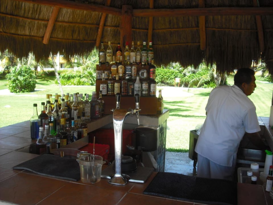 Die kleine Poolbar Bahia Principe Grand Tulum
