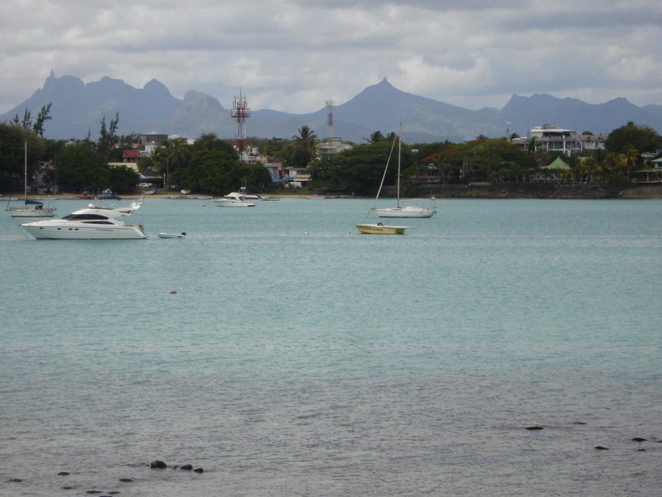 Blick vom Balkon Mauricia Beachcomber Resort & Spa