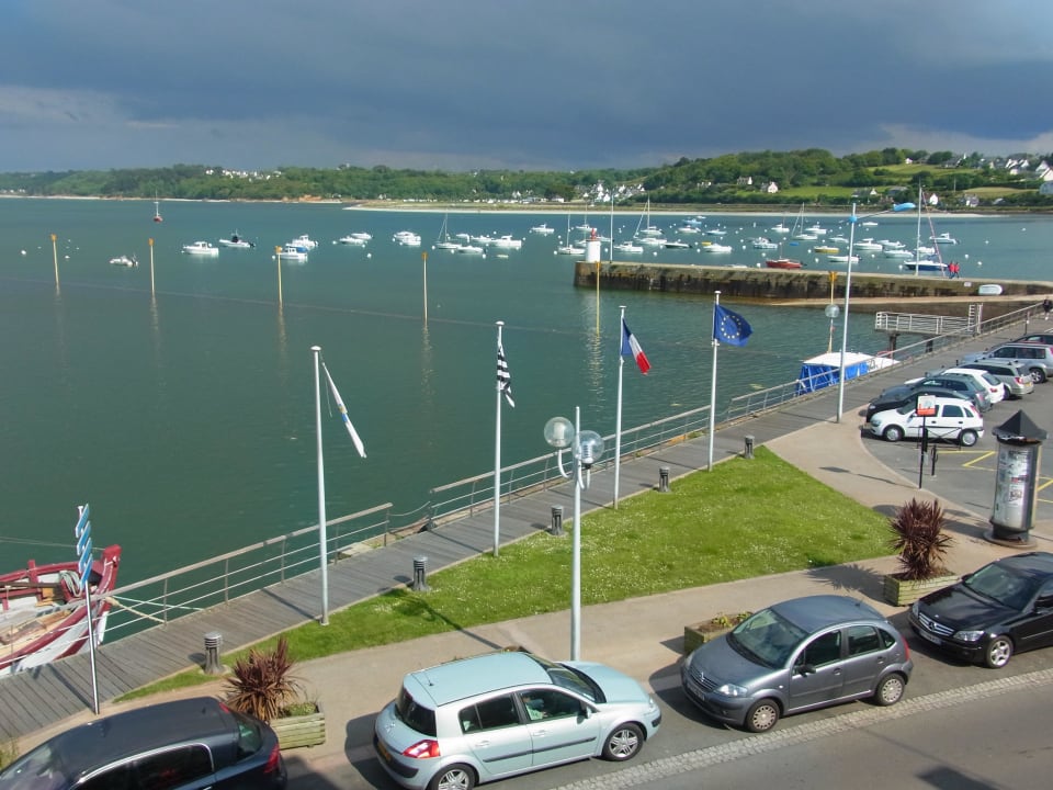 Ausblick aus dem Zimmer Hotel Du Port