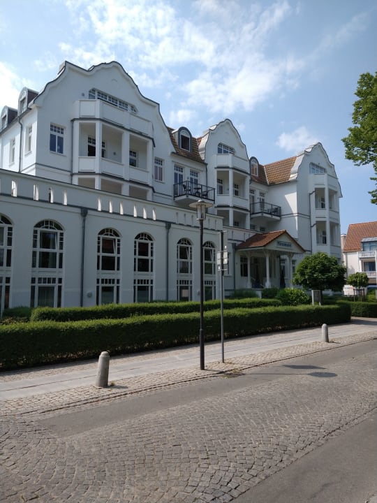 Außenansicht Apartmenthaus Miramare
