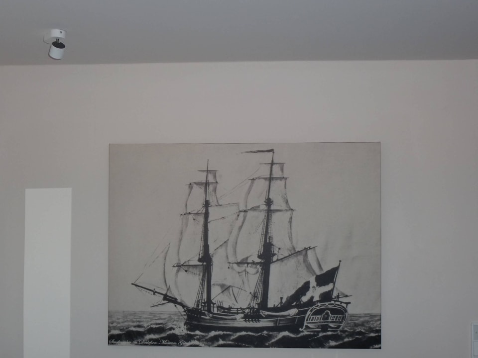 Walfänger Prinz Carl; Namensgeber des Zimmers Pension Brückenhaus