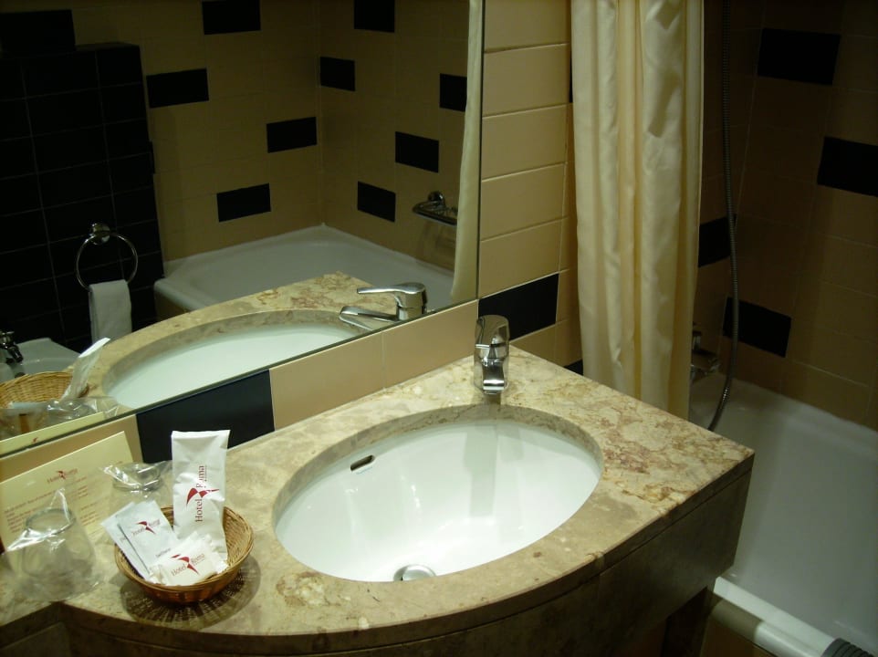 Badezimmer Hotel Roma