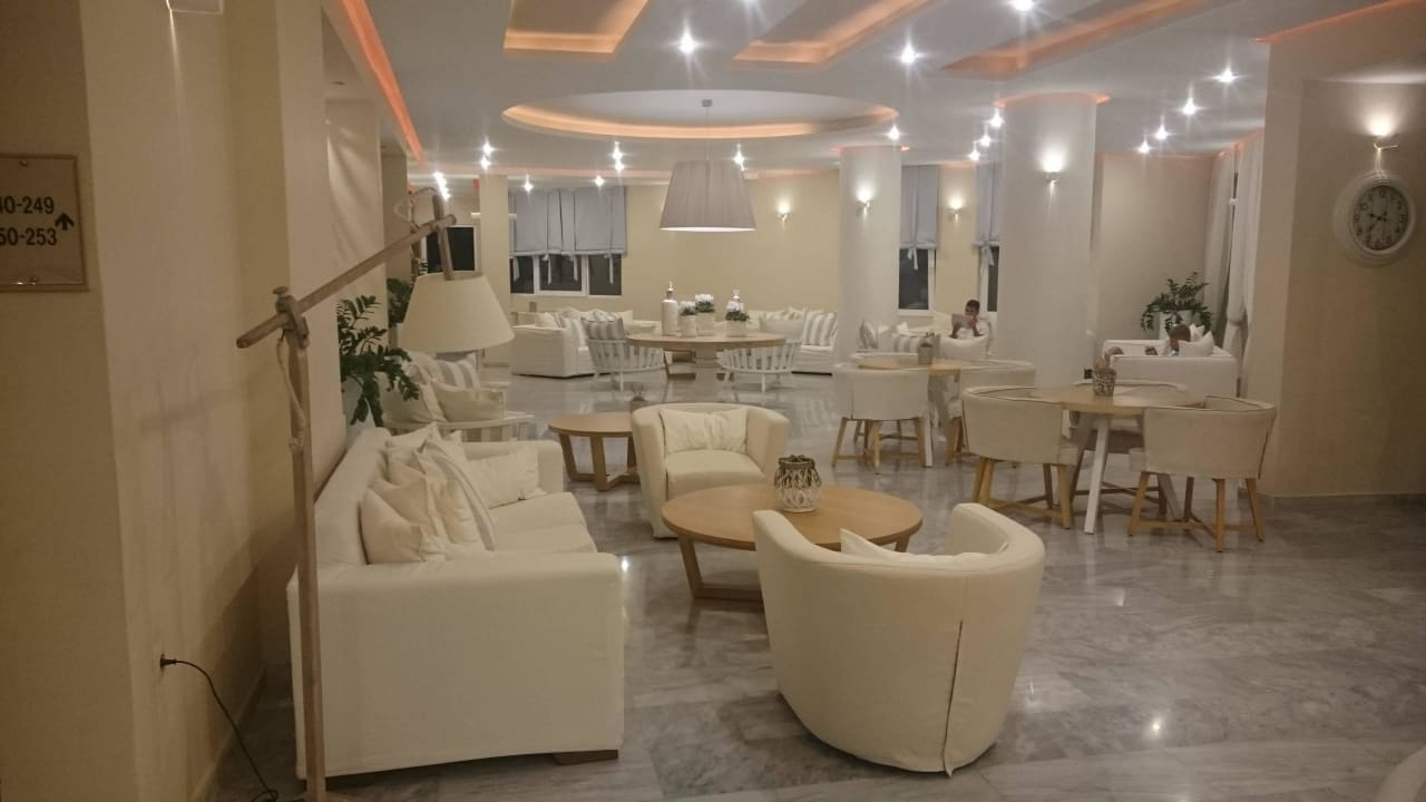 Lobby Nefeli Hotel Rethymno