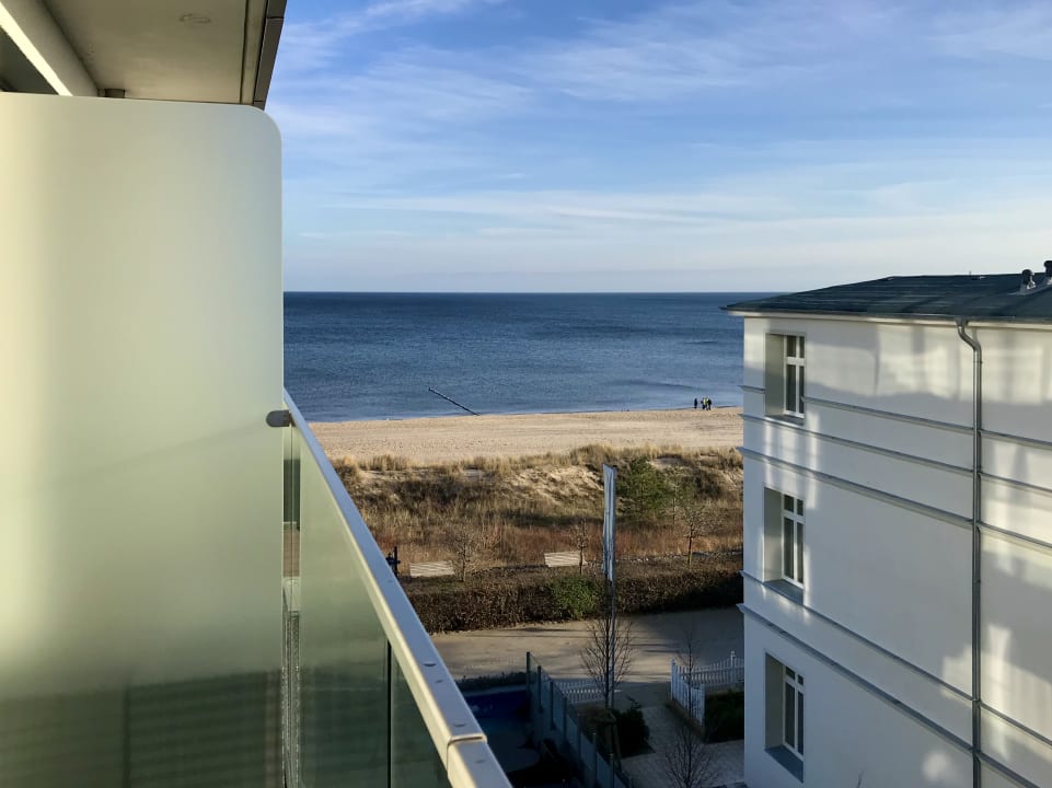 Ausblick SEETELHOTEL Kaiserstrand Beachhotel