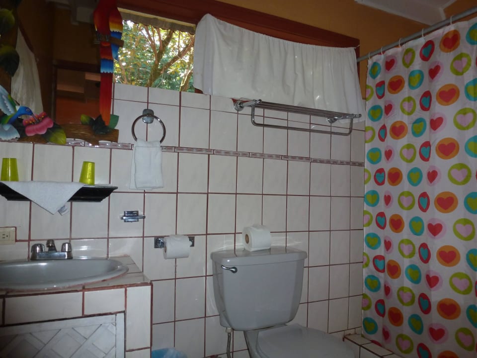 Badezimmer                                         Caribbean Paradise Eco-Lodge