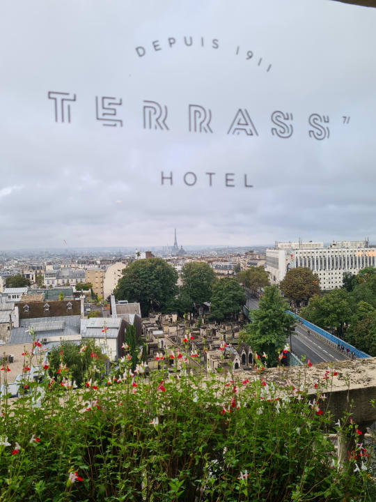 Ausblick Terrass Hôtel