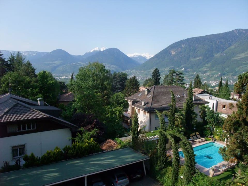 Blick vom Balkon (Zimmer) Hotel Anatol