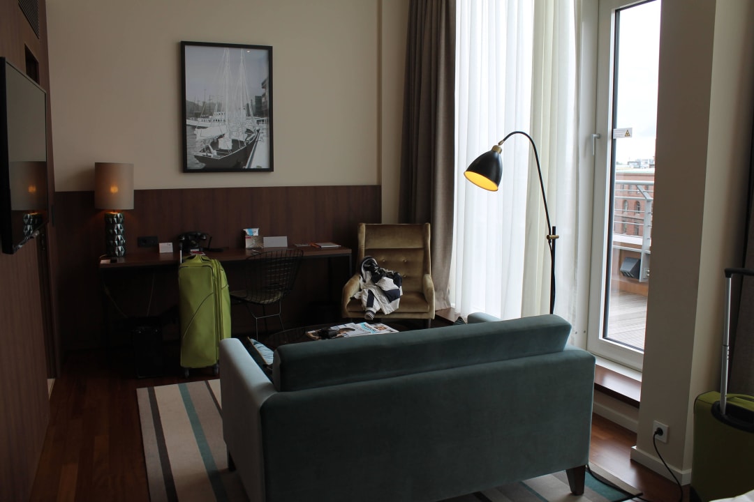 Sitzecke AMERON Hamburg Hotel Speicherstadt