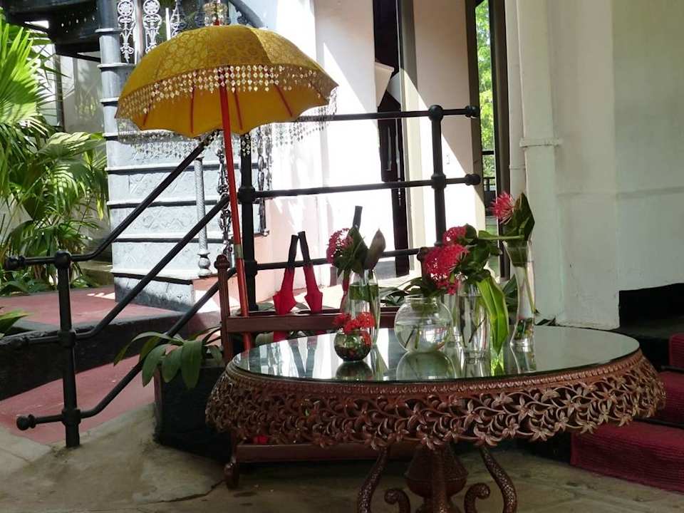 Deko vor der Lobby The Gateway Hotel Pasumalai