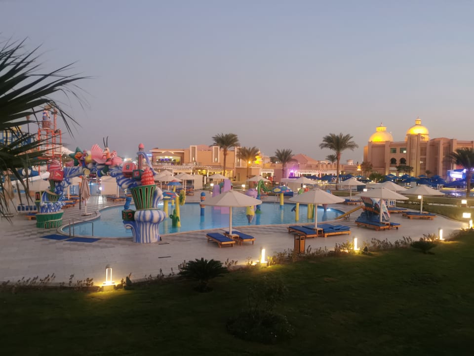 Ausblick Pickalbatros Aqua Blu Resort - Hurghada