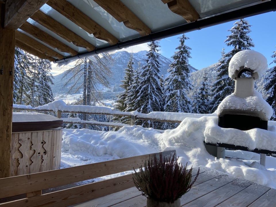 Ausblick Chalets Almidylle