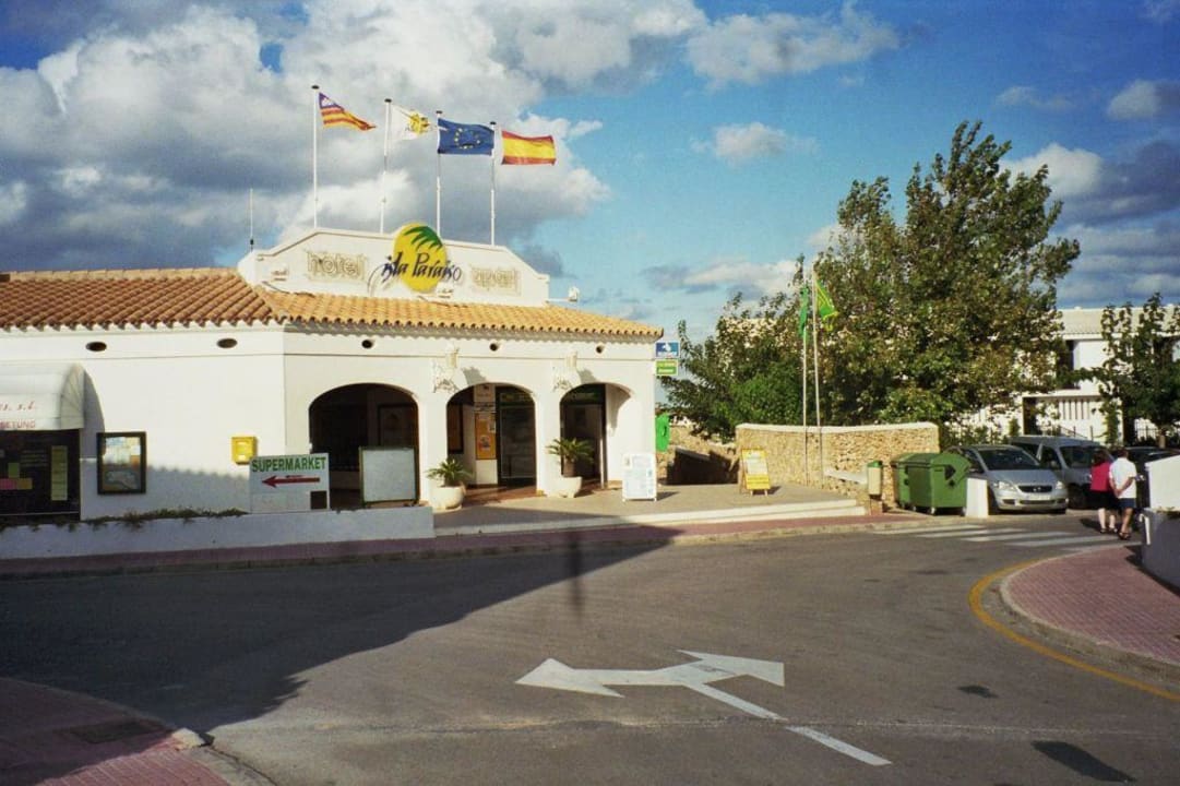 Eingang Apartments Isla Paraiso
