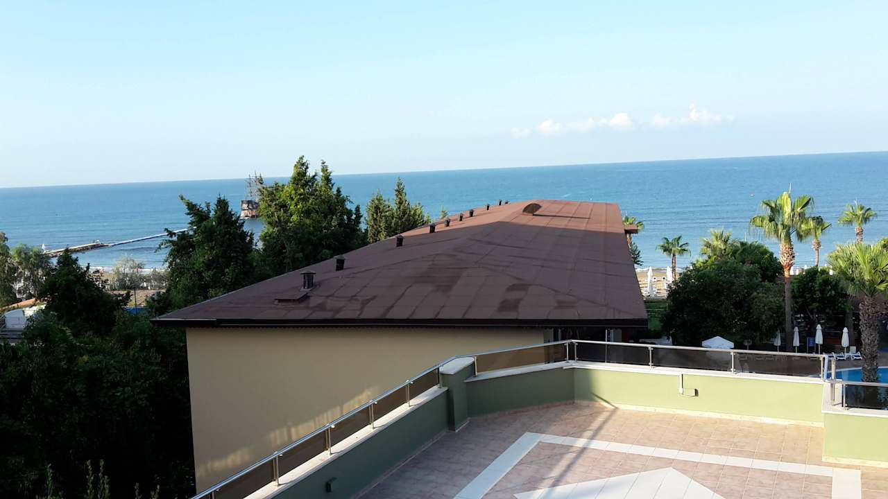Ausblick aus Zimmer 202 Hotel Grand Side