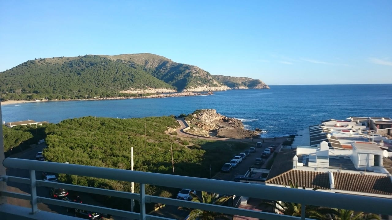 Blick vom Familienzimmer  Hotel & Spa S'Entrador Playa