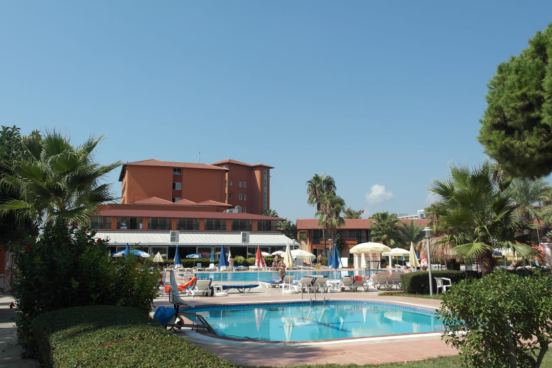 Big Pool and Main Building Club Turtas Beach Hotel