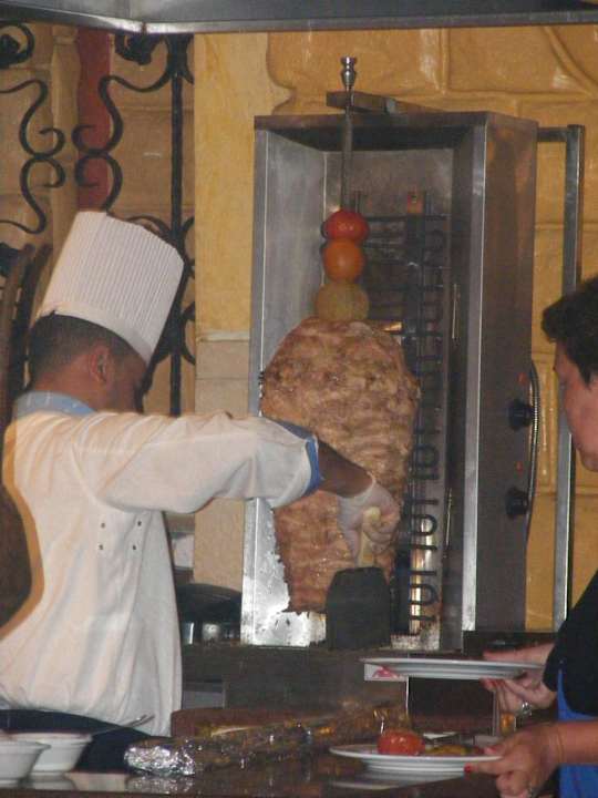 Pyszne jedzonko Pickalbatros Alf Leila Wa Leila Resort - Neverland Hurghada