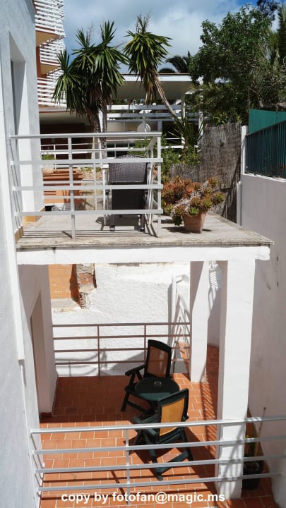 Innenhof Hostal Villa Cati