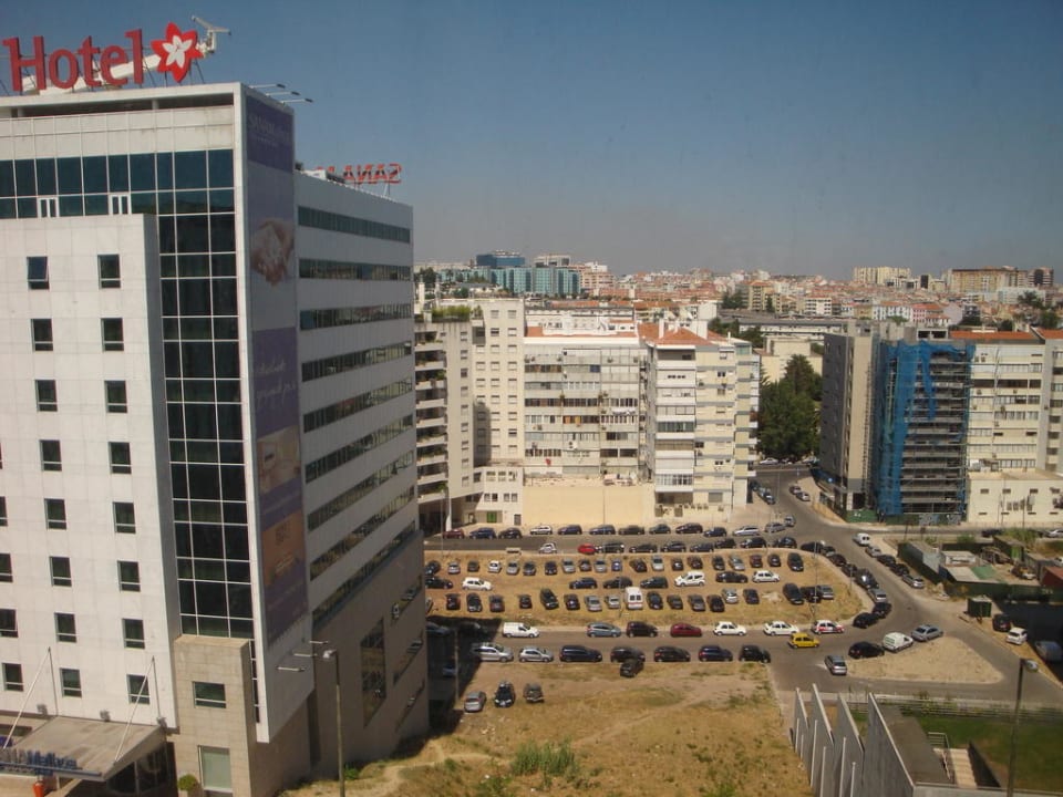 Ausblick aus dem Hotelzimmer Novotel Lisboa