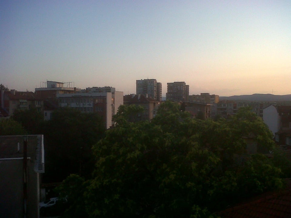 Aussicht vom Balkon Universal Hotel