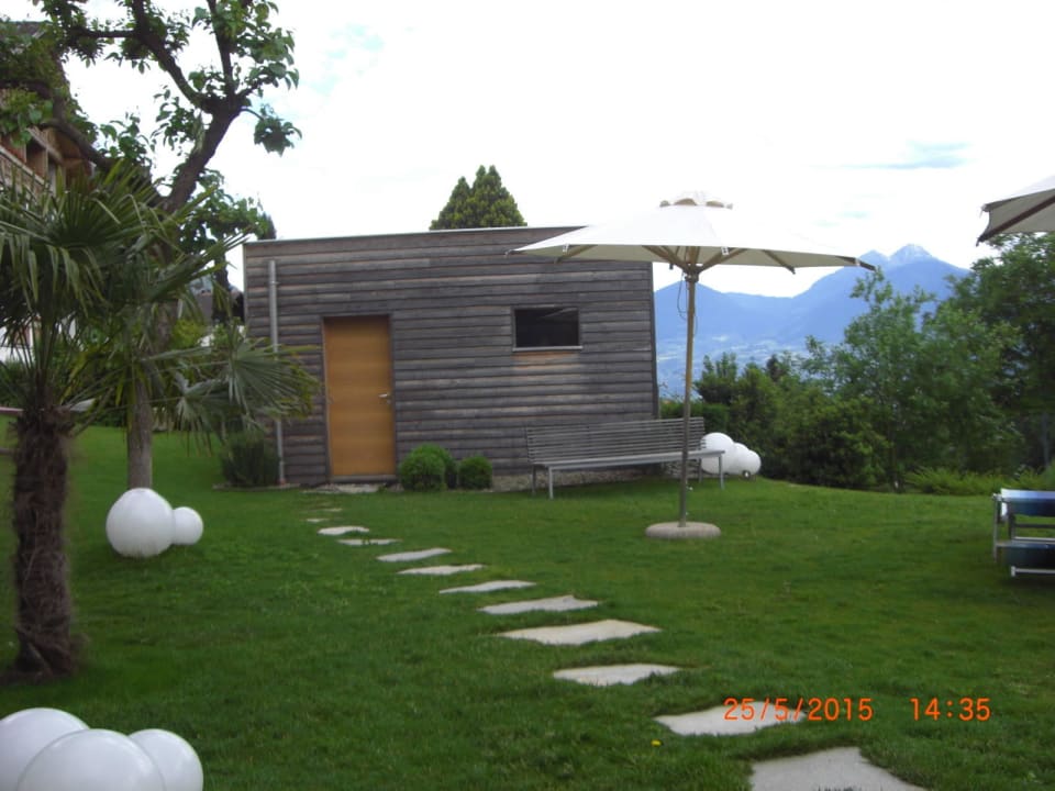 Aussensauna Baumgartner's Blumenhotel