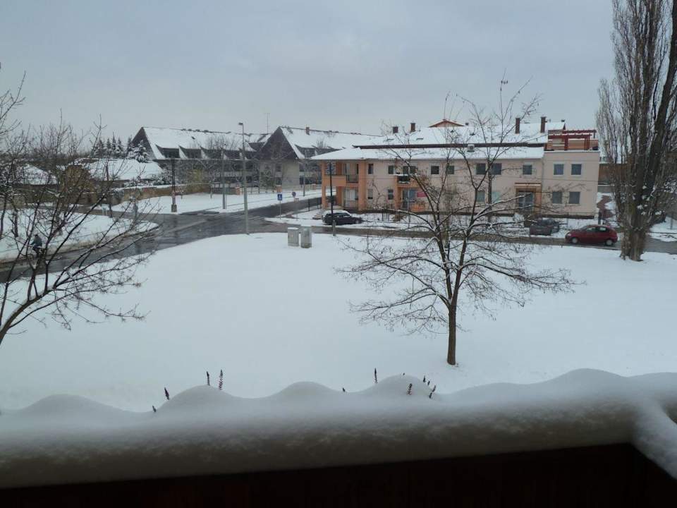 Blick aus dem Zimmer Pension Szent Kristóf