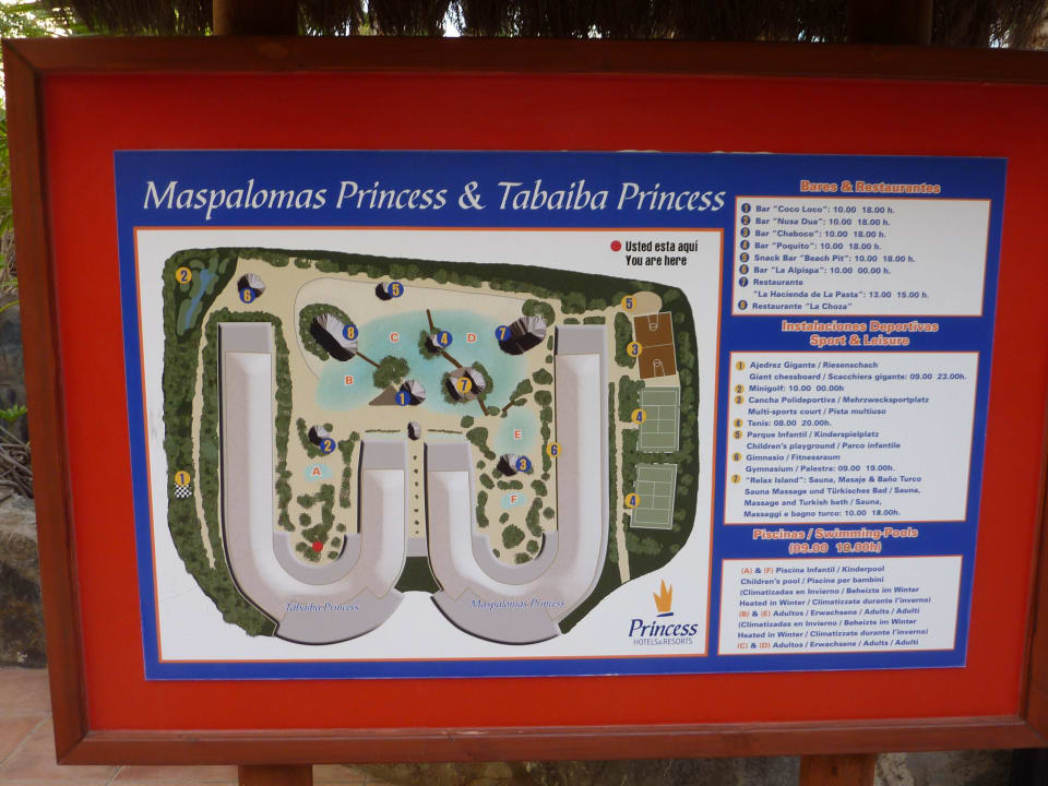 Gesamtüberblick über die Hotelanlage Tabaiba Princess