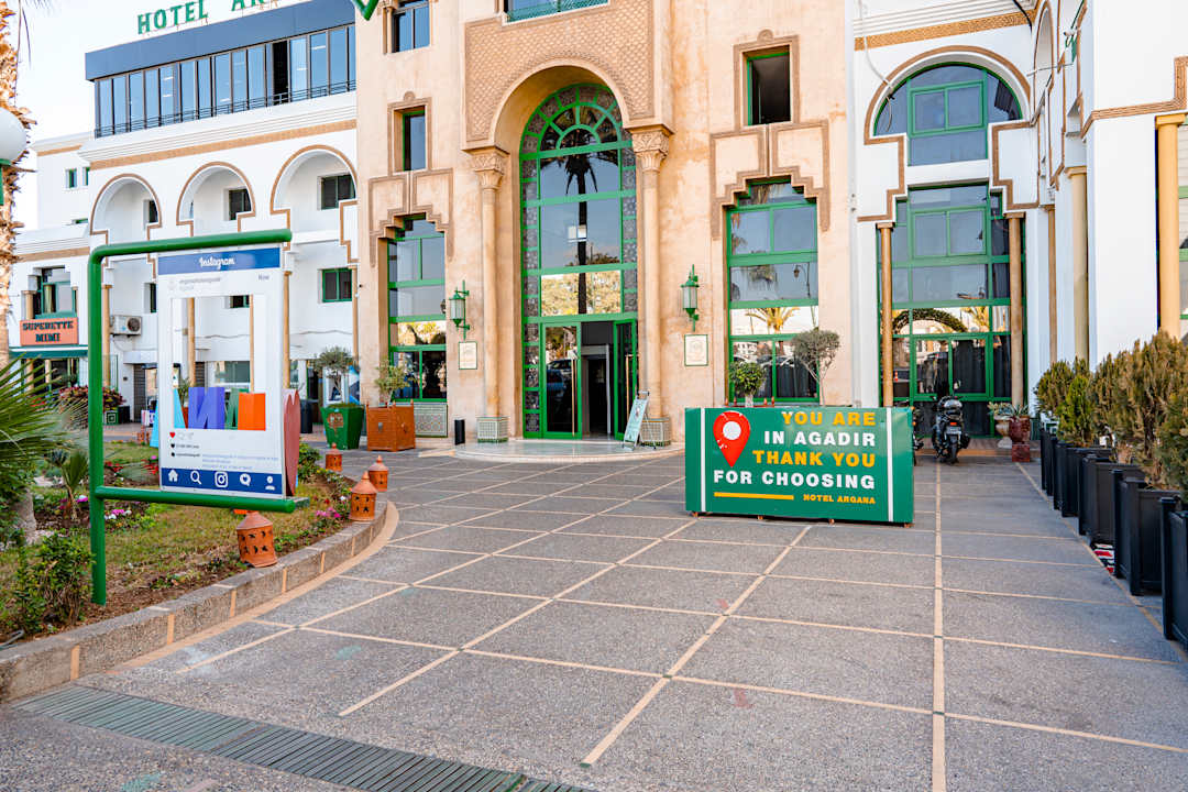 Außenansicht Hotel Argana