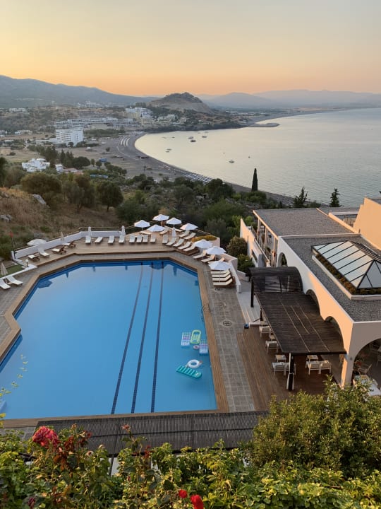 Ausblick Lindos Mare, Seaside Hotel