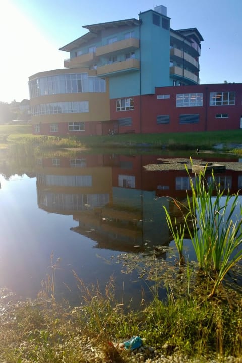 Rückwärtige Ansicht Vivea Hotel Bad Traunstein