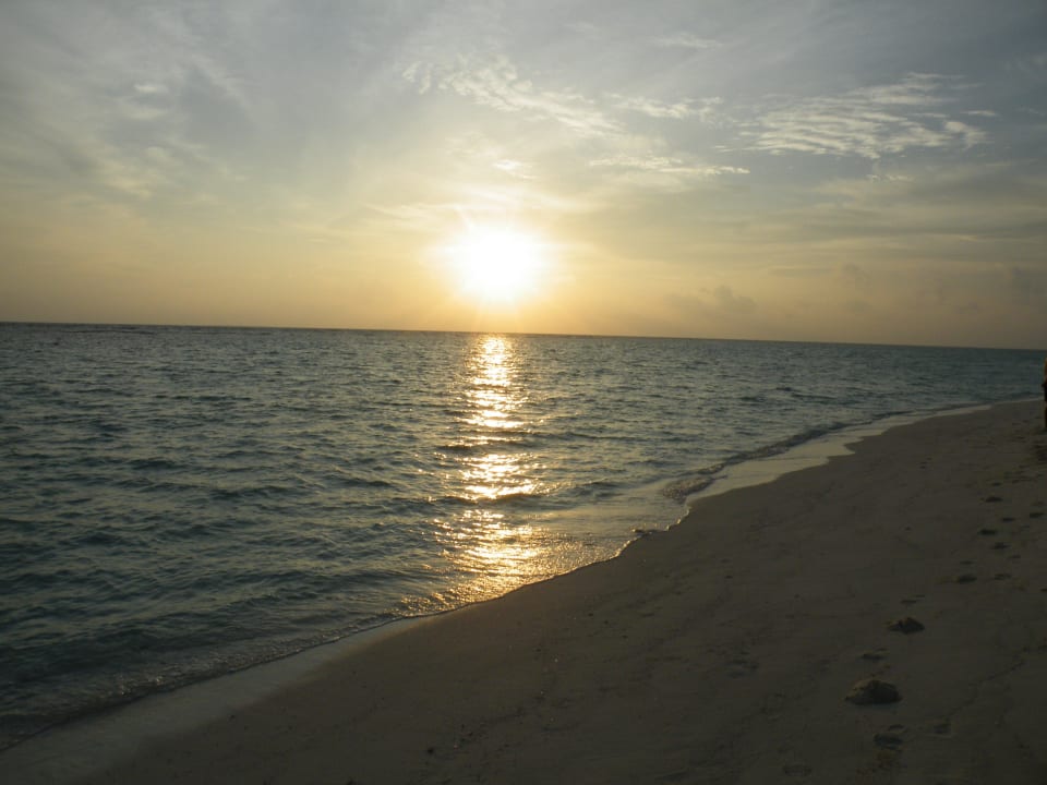Sonnenuntergang Kuramathi Maldives