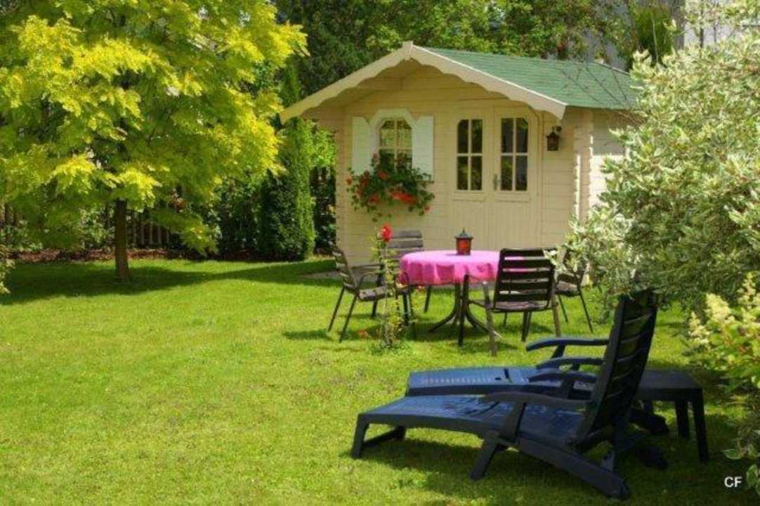 Wunderschöner Garten mit großem Gartenhaus Ferienhaus & Ferienwohnung Füssen Ostallgäu