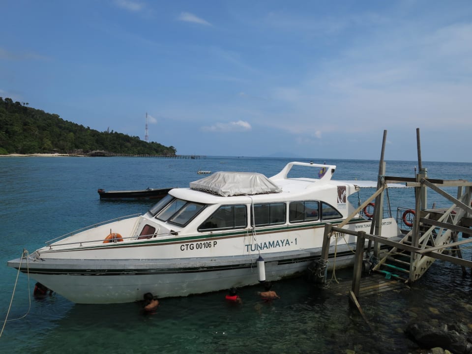 2 leistungsstarke Wassertaxis Tunamaya Resort