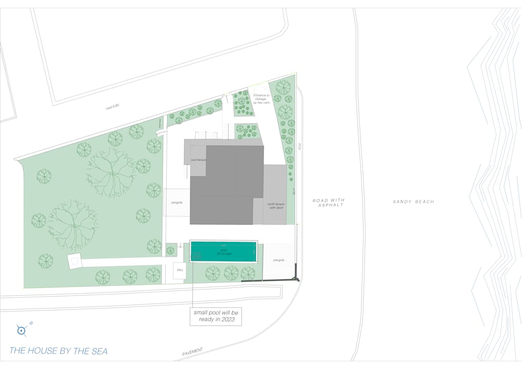 Pool The House By The Sea