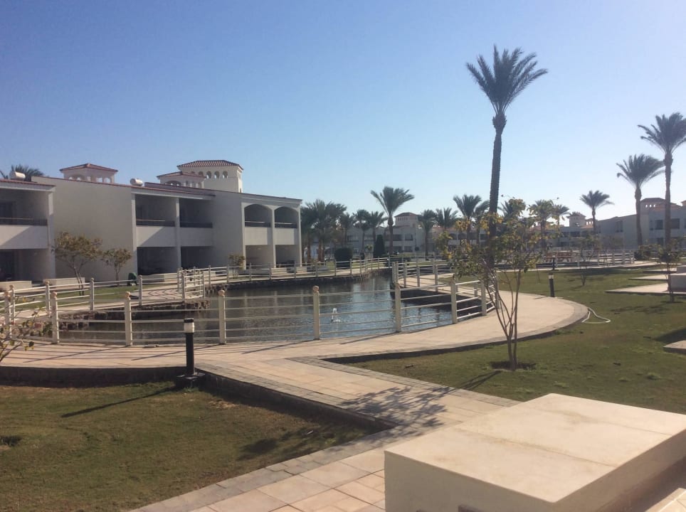 Vom Zimmer aus gesehen Pickalbatros Dana Beach Resort - Hurghada