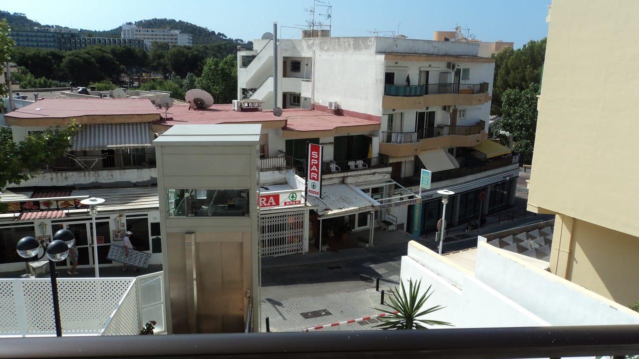 Ausblick vom Balkon Aparthotel Novo Mar