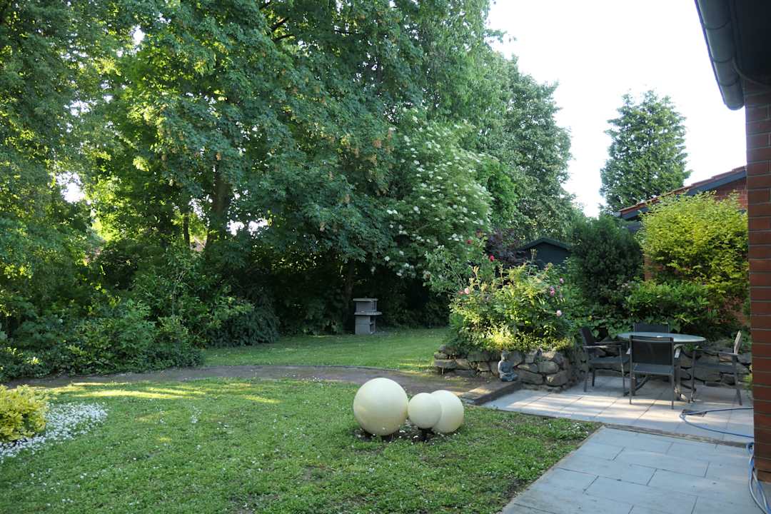 Gartenanlage Architektenhaus am Pewsumer Tief