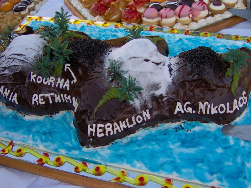 Künstlerische Kuchengestaltung Hydramis Palace Beach Resort