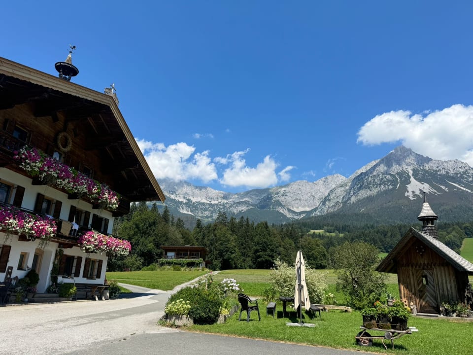 Außenansicht Bauernhof Oberachenhof